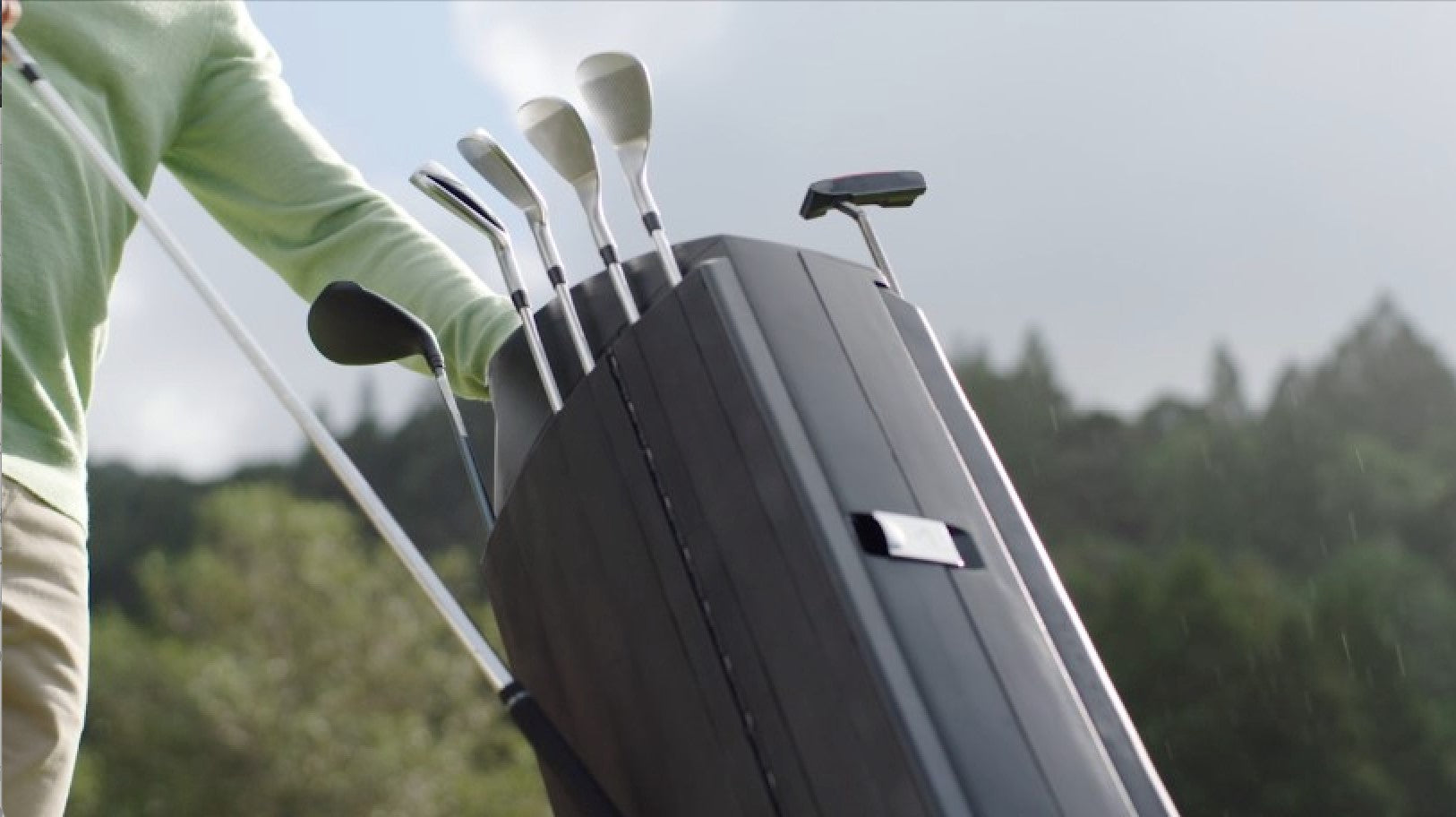 golf bag clubs
