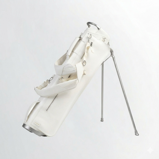 Cream Links premium golf stand bag by Avgar Sport