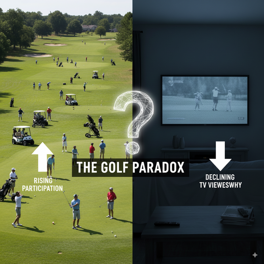 The Golf Paradox: Rising Participation, Declining TV Viewership