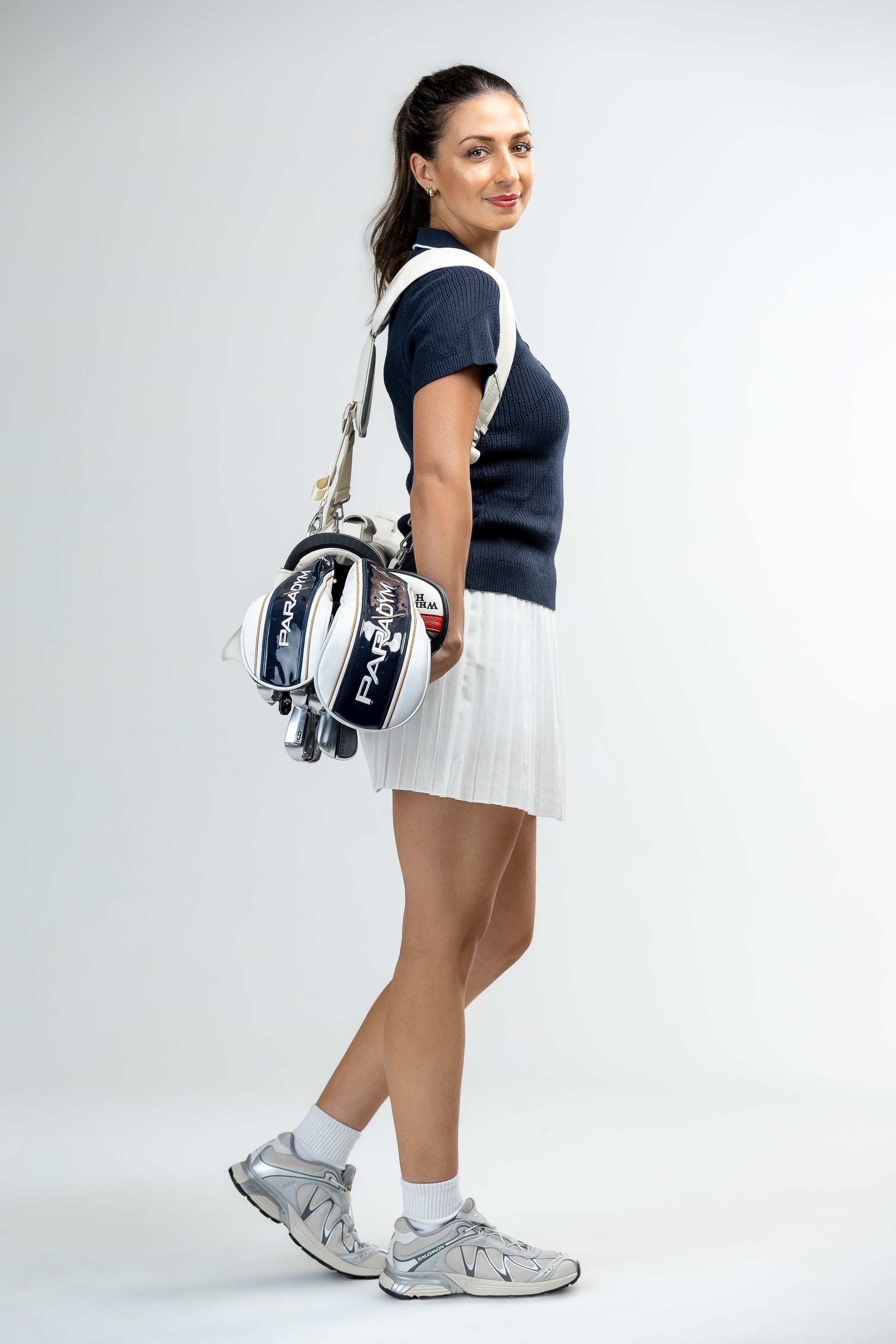AVGAR Cream Links Golf Bag white product detail