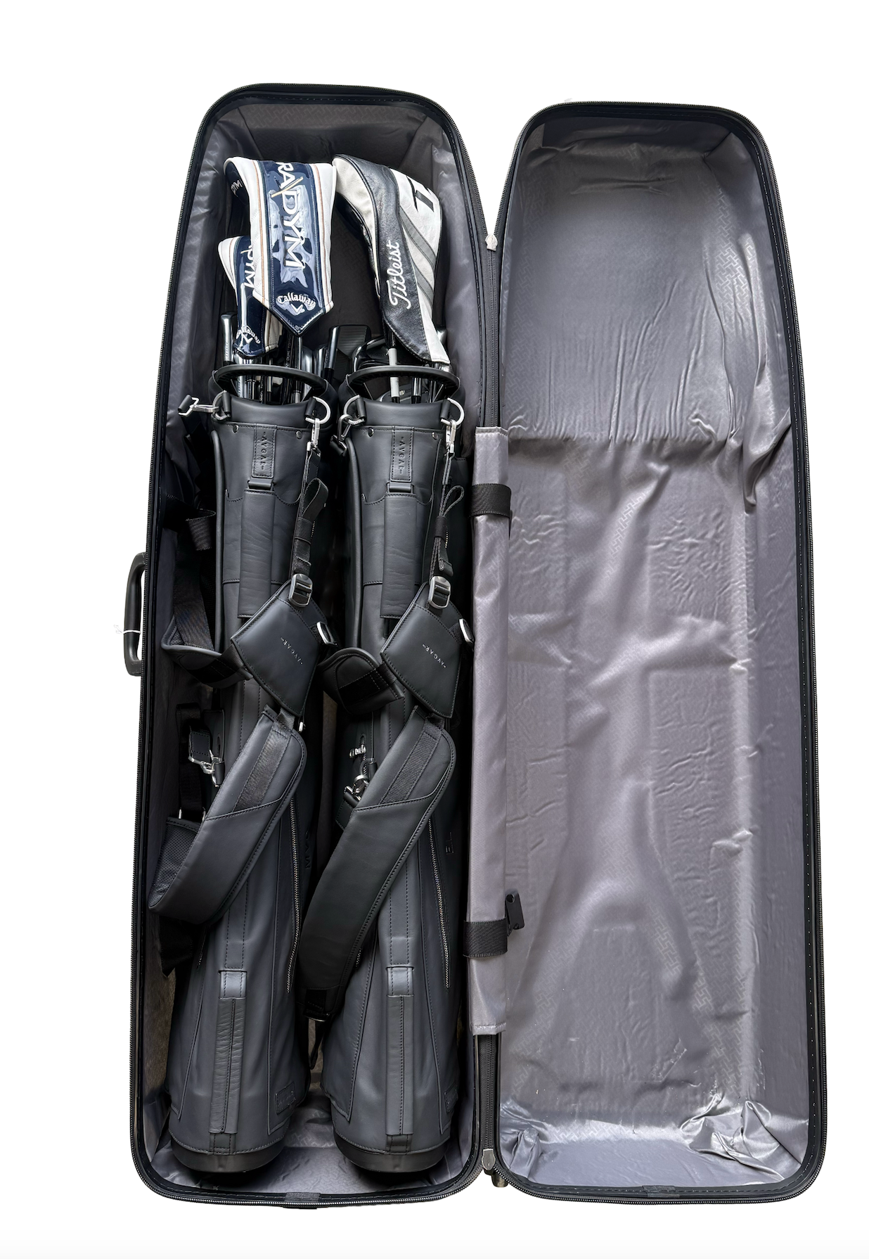 AVGAR Uforia Travel Case hard-shell golf travel bag detail
