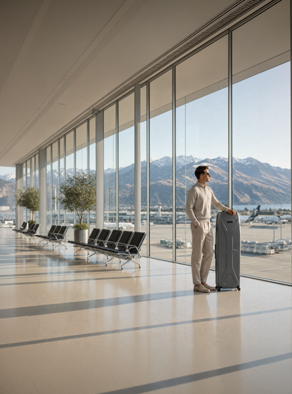 Travel Case at the airport