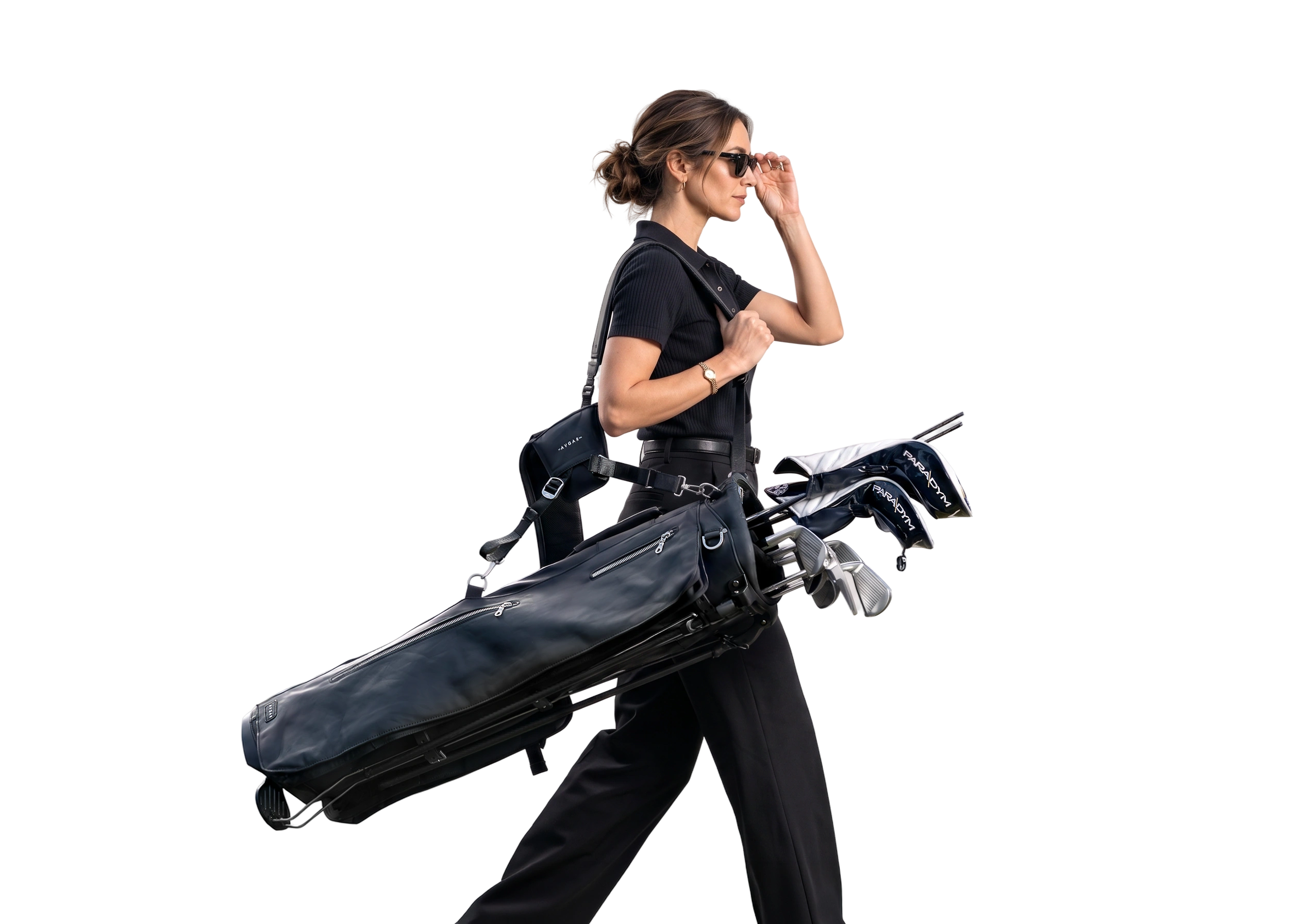 LINKS leather golf bag